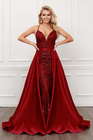 colour sequin dress FULL LENGTH SEQUIN DRESS